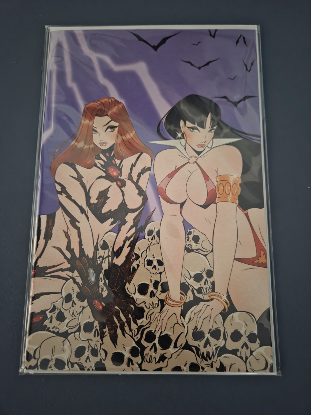 VAMPIRELLA WITCHBLADE 1 BLOODKNOTCOLLECTIVE 616 Virgin Variant C LTD 250