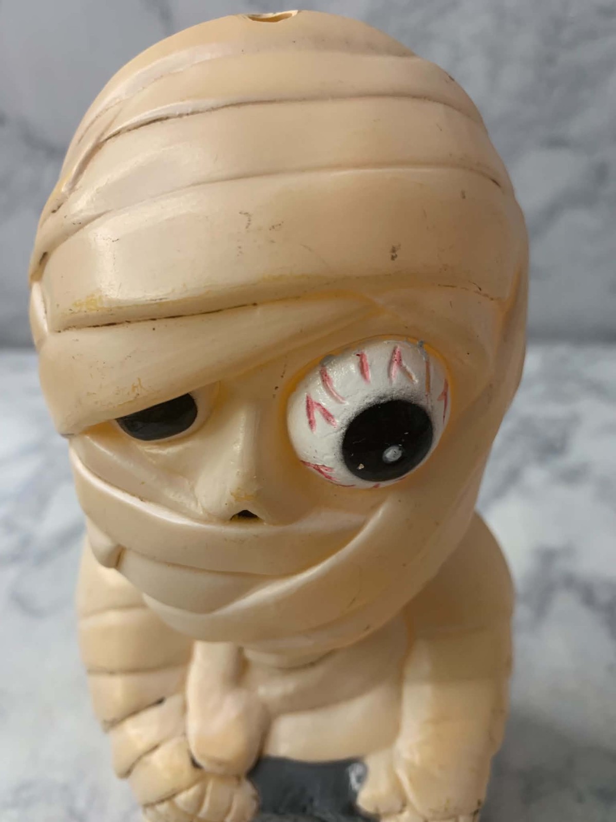 Vintage Halloween Blow Mold Mummy Monster 9\