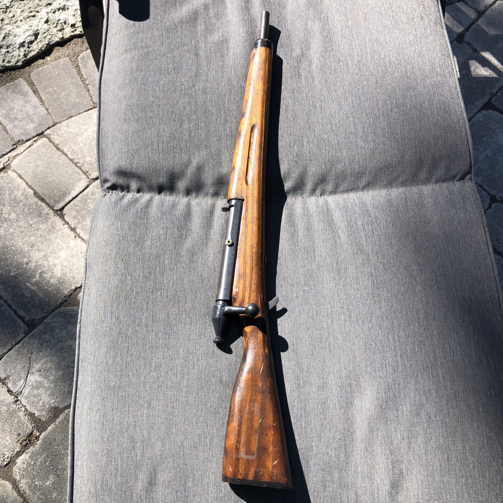 Vintage Parris Dunn Toys Wooden Metal Training Rifle 28\