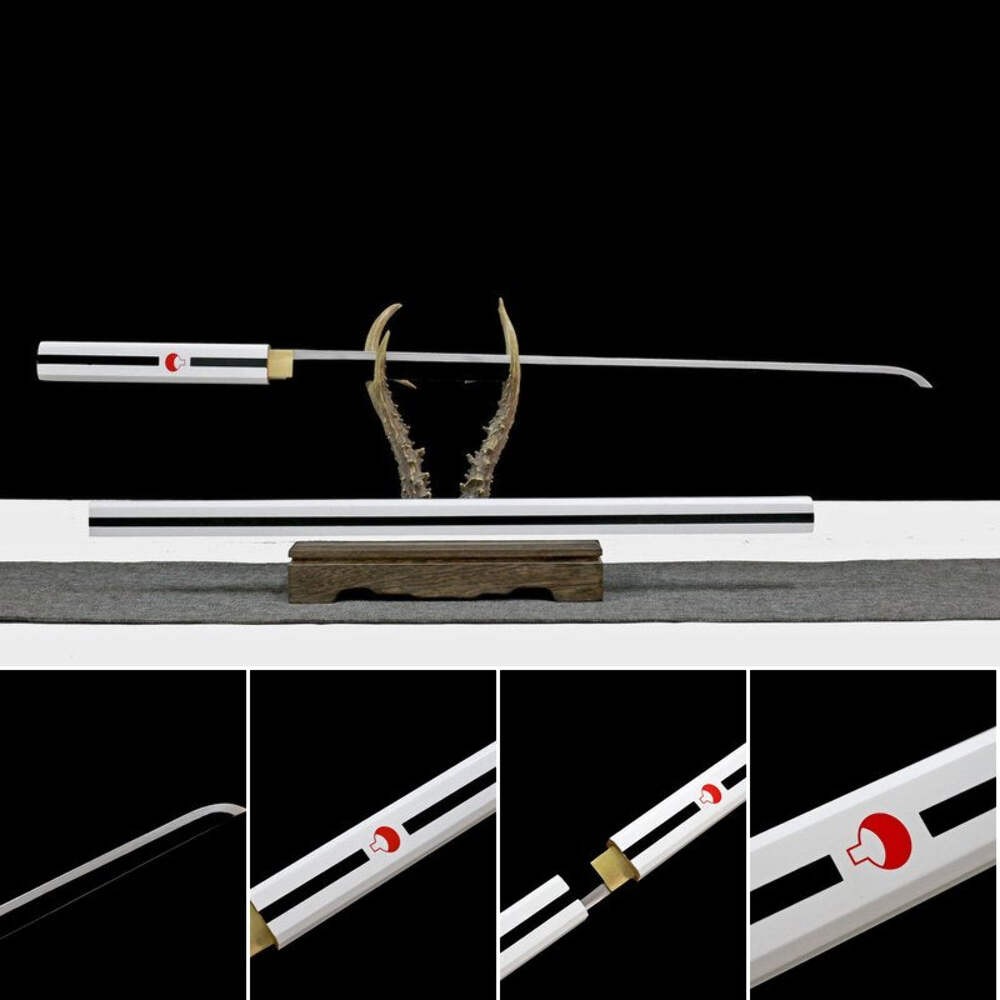 Naruto Sasuke Uchiha Kusanagi Sword (White)