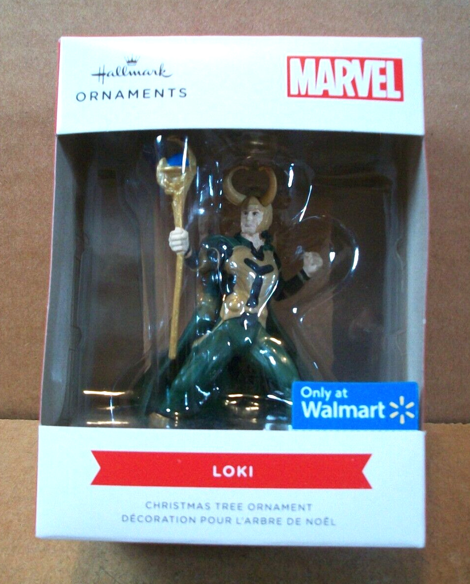 Hallmark Ornament ~ Marvel - LOKI (Walmart Exclusive)