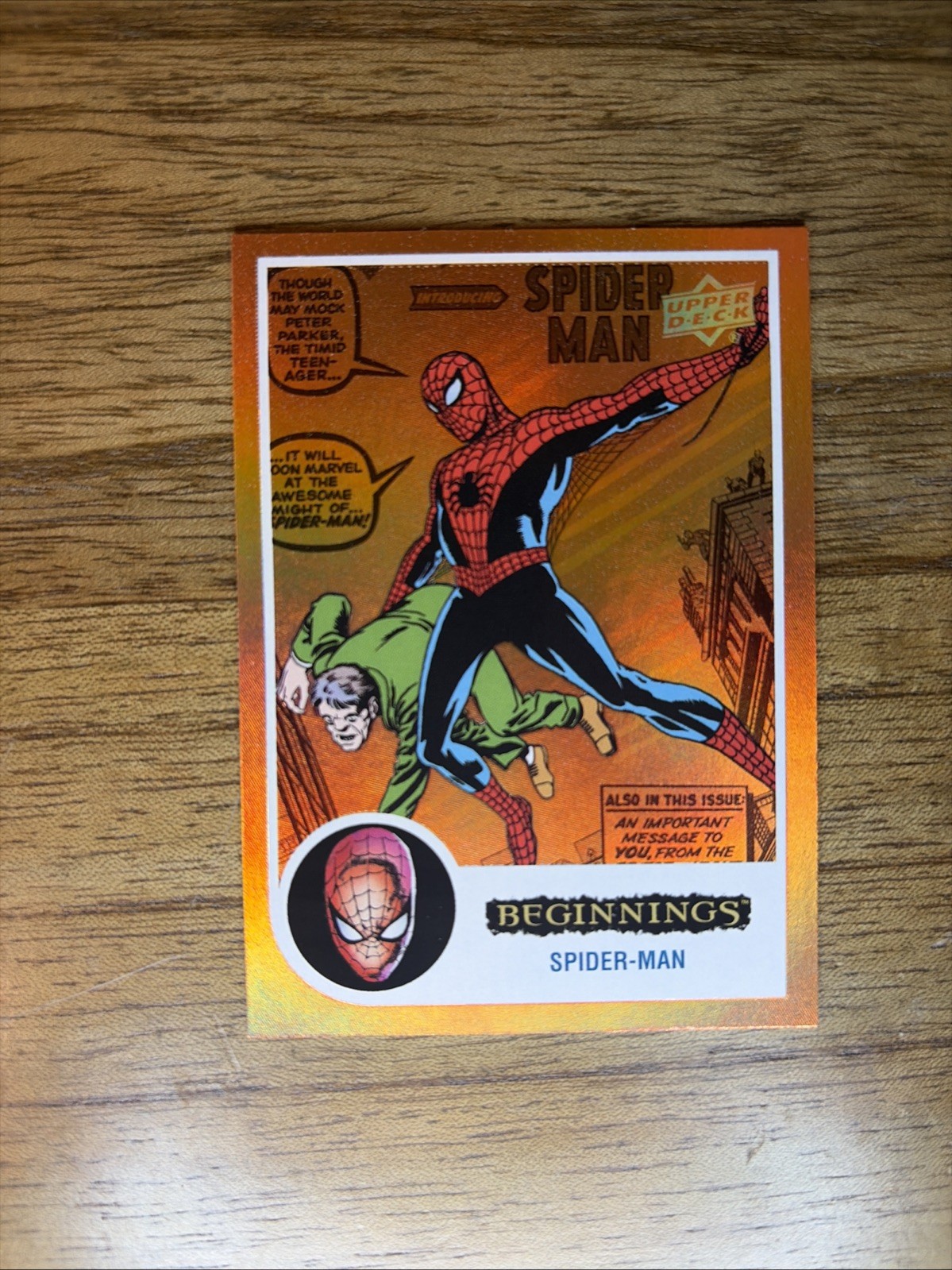 2023 Marvel Beginnings V2 Series 2 SPIDER-MAN - FFX91 Flipped FX Orange(32/39) 2023 Marvel Beginnings V2 Series 2 SPIDER-MAN - FFX91 Flipped FX Orange(32/39)