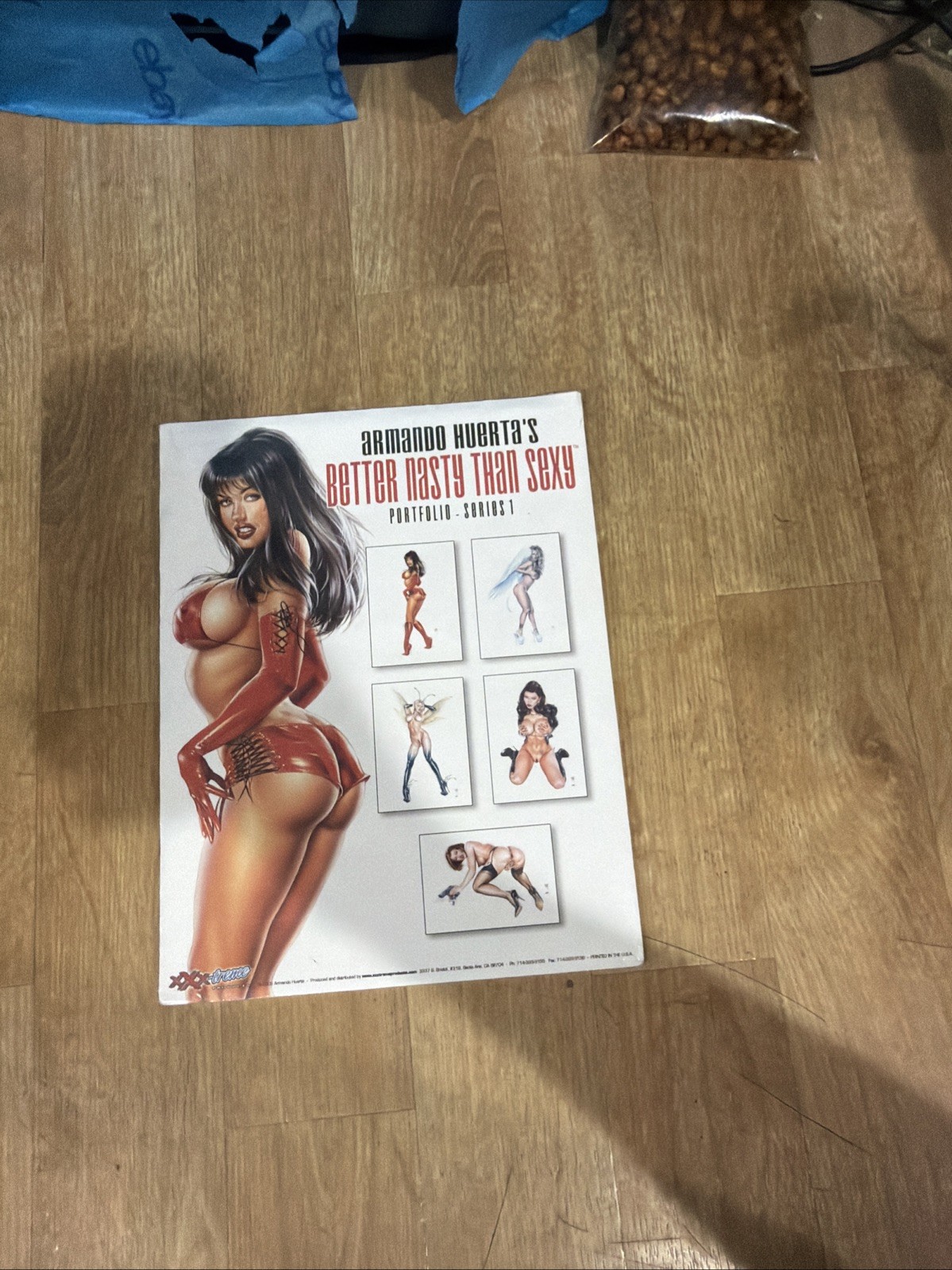 Armando Huerta\'s Better Nasty Than Sexy Portfolio 1 (2003)  5 Pinups. All NM New