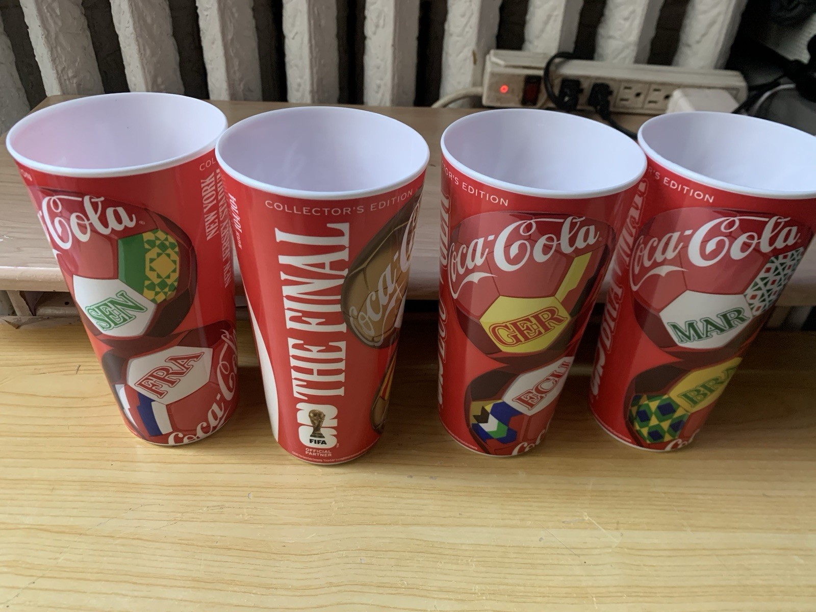 Coca-Cola FIFA World Cup Collector's Edition Cups Collection Including The Final