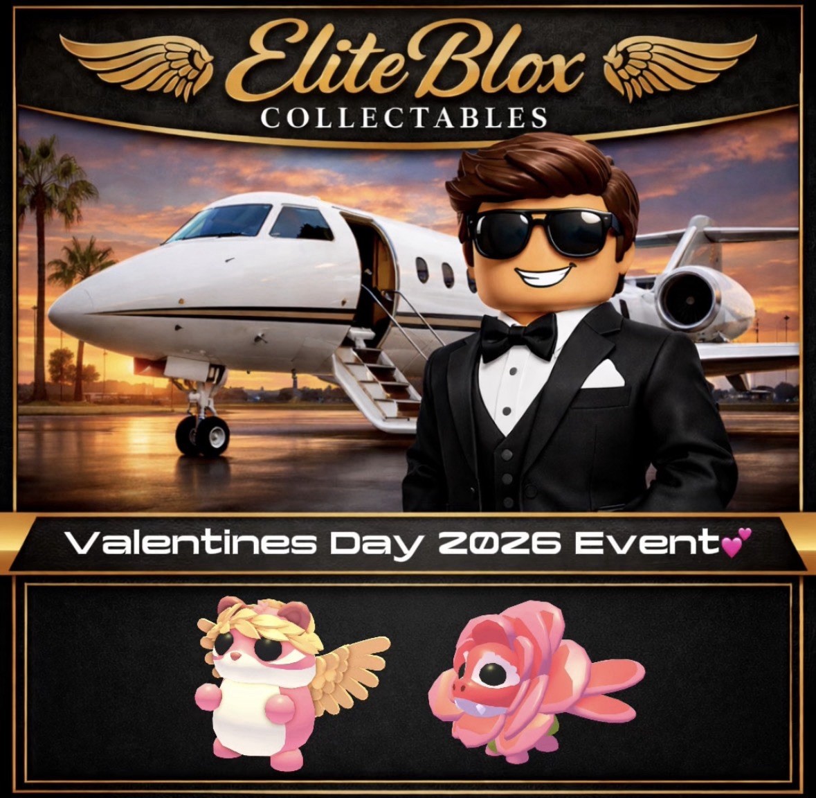 💕Valentines Day 2026 Event [Rose Dragon] [Cherub Chipmunk]