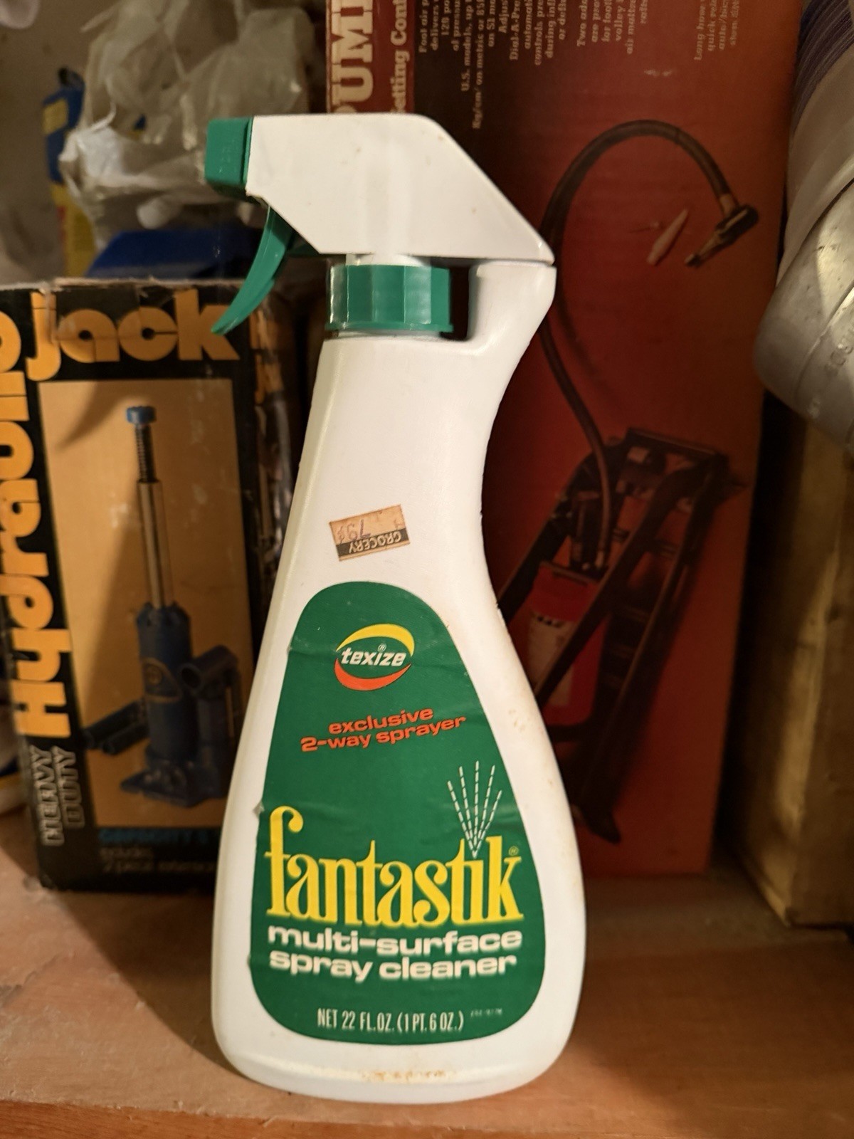 NOS Vintage 1983 Full  Bottle Fantastik Spray All Purpose Cleaner Unused