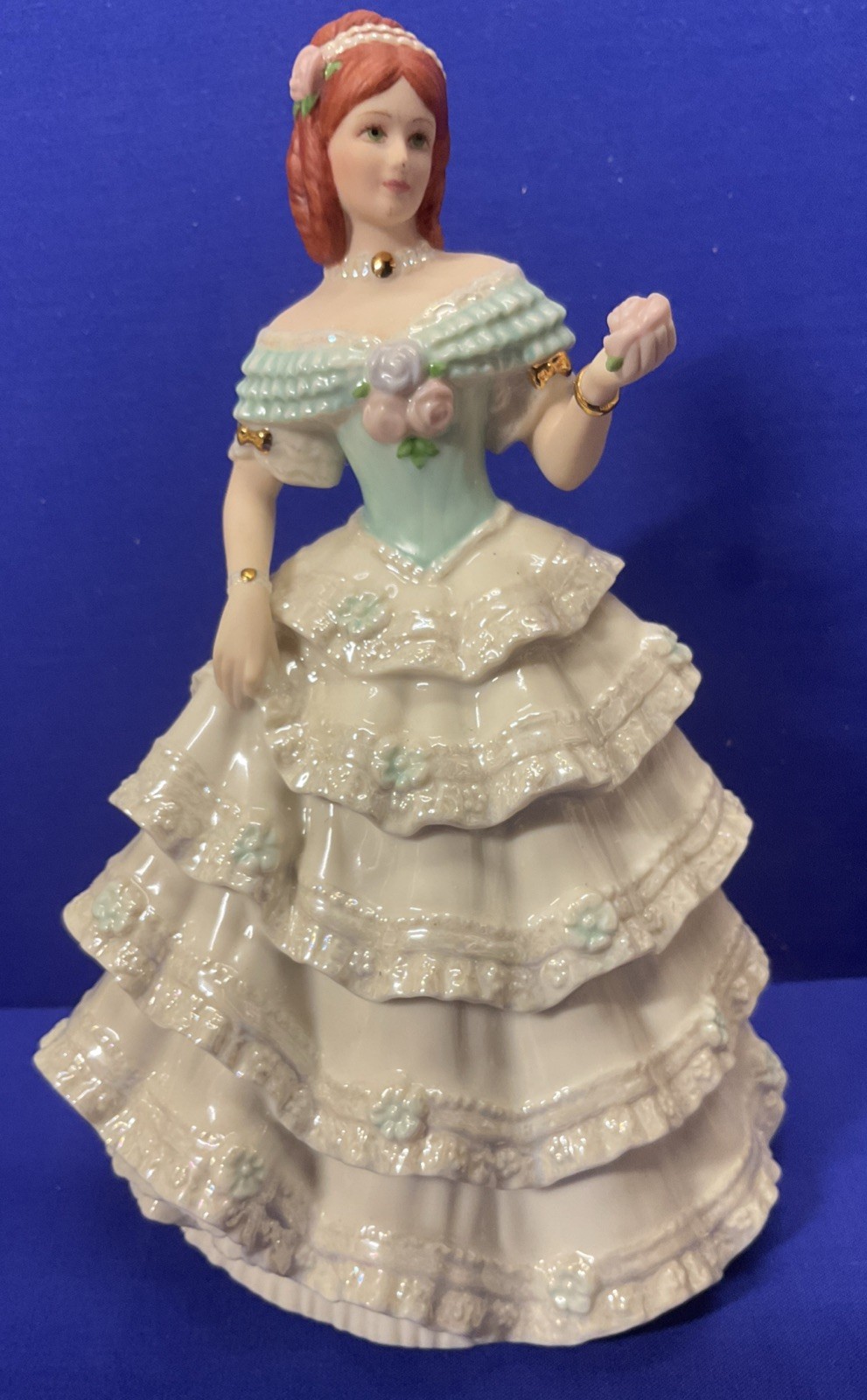 Lenox Gala Fashions Ivory Cotillion At Belle Grove Porcelain Figurine Retired