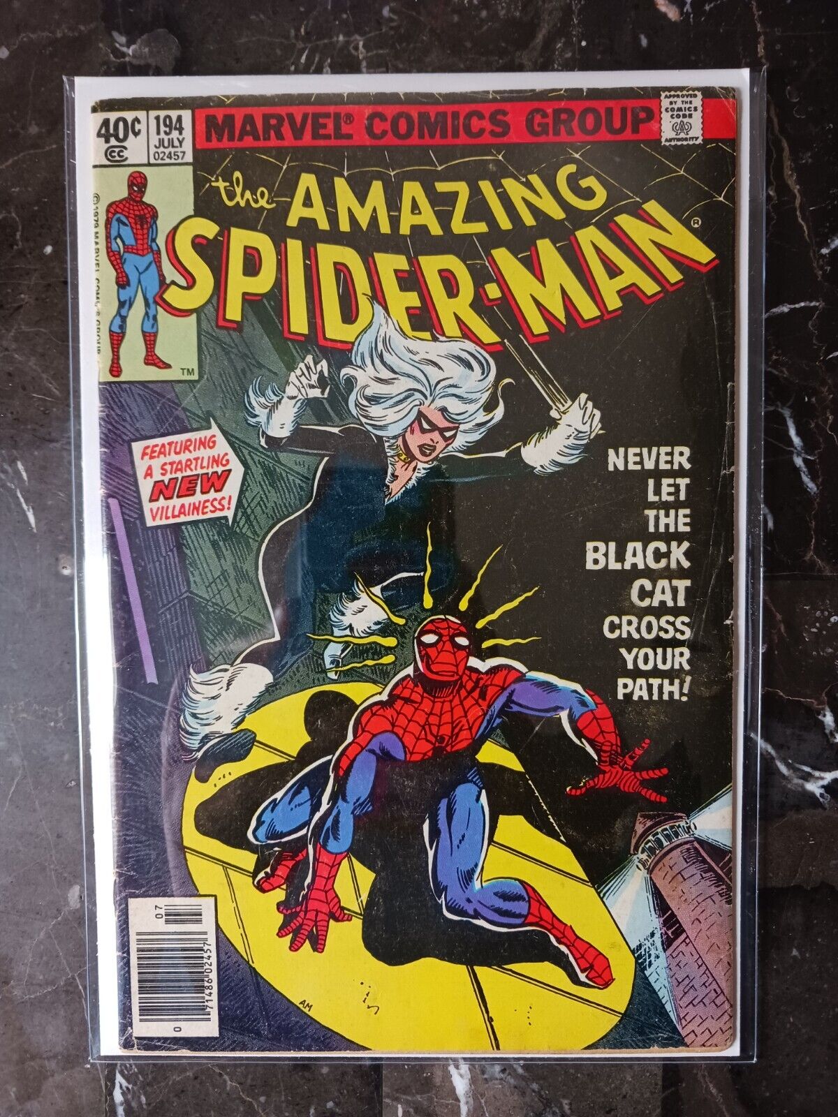 The Amazing Spider-Man #194   1st Black Cat low grade *affordable key*