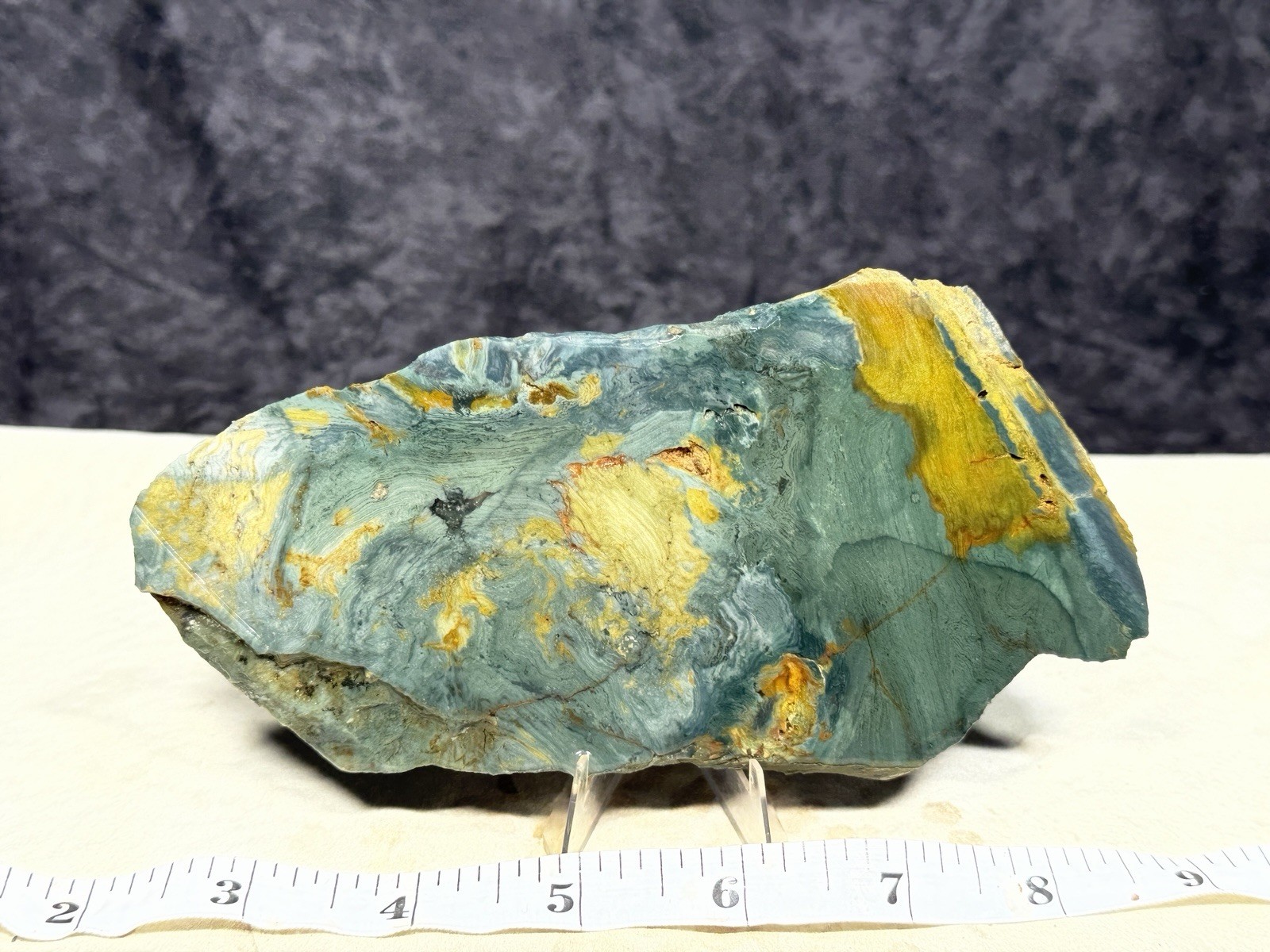 Beautiful Larsonite(Gary green, Freedom) Jasper Bogwood Slab, Lot#506 Beautiful Larsonite(Gary green, Freedom) Jasper Bogwood Slab, Lot#506