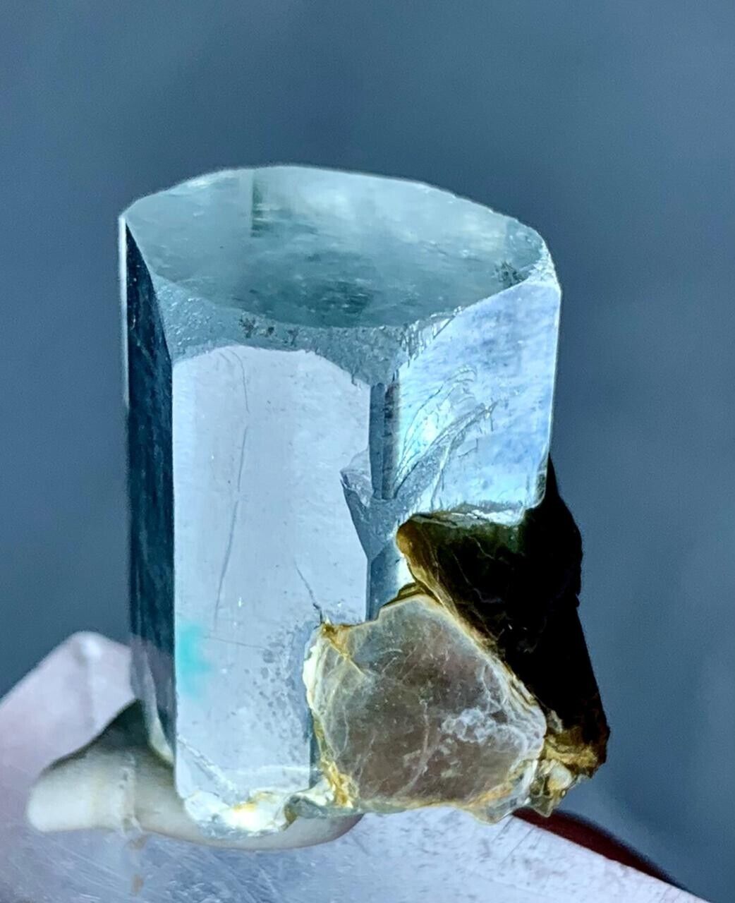 Aquamarine Crystal Specimen From Skardu Pakistan 62 Carat
