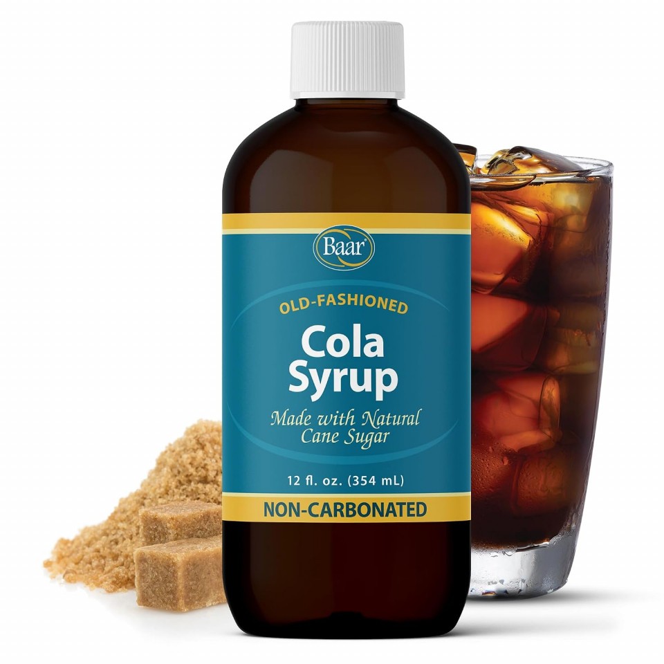 Old-Fashioned Cola Syrup with Pure Cane Sugar, 12 oz.