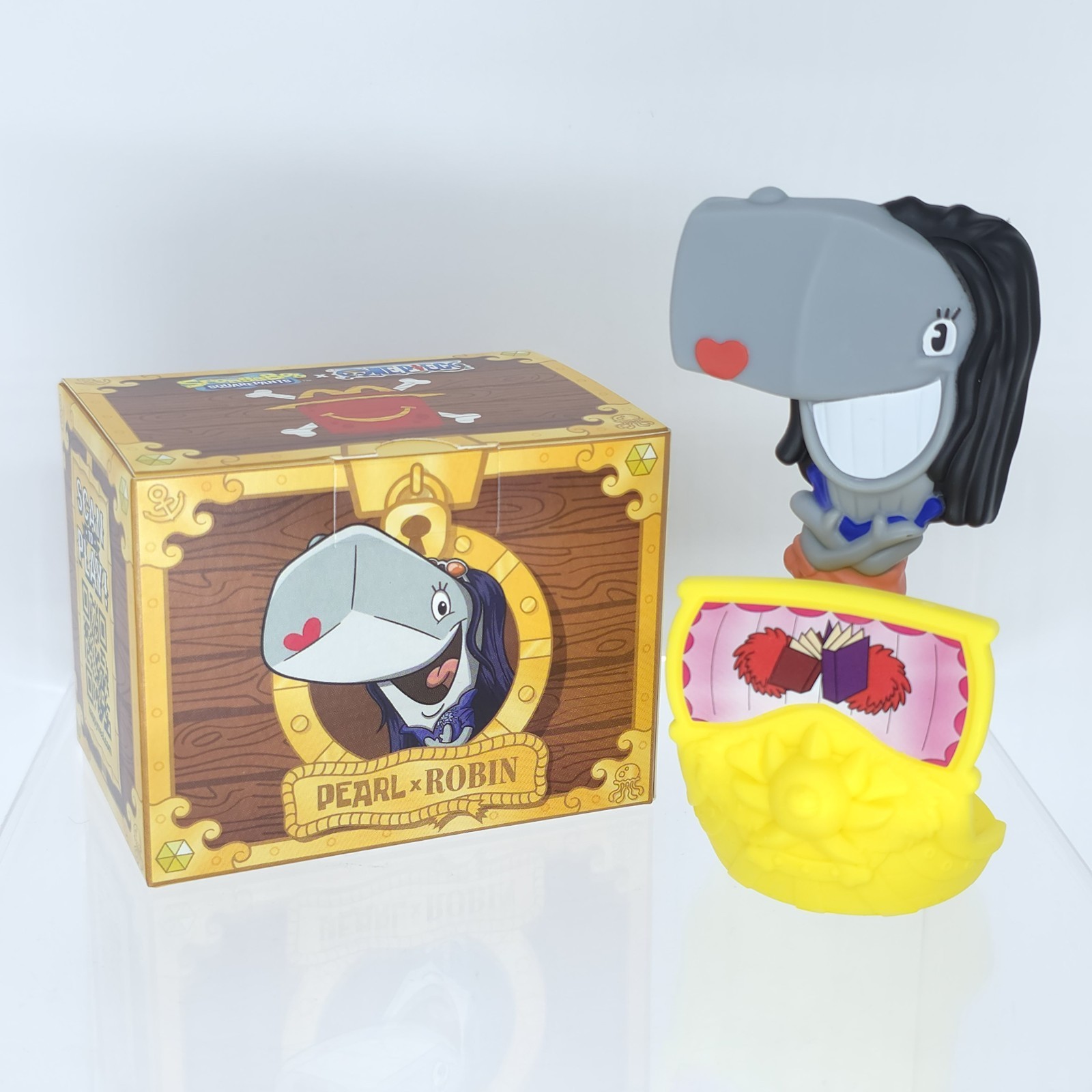 Mcdonalds Canada One Piece SpongeBob Squarepants Pearl Robin Happy Meal Toy 