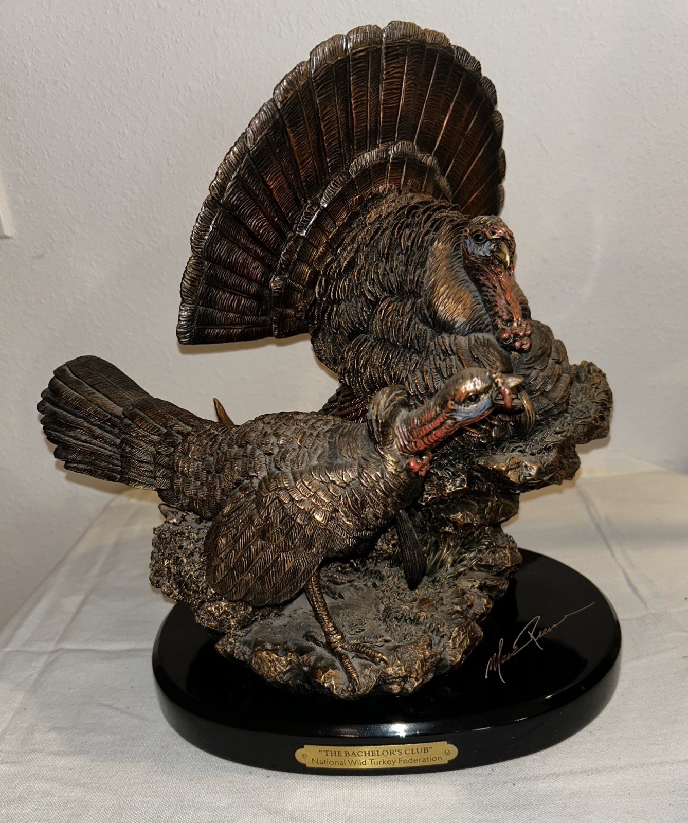 The Bachelor’s Club Sculpture National Wild Turkey Federation The Bachelor’s Club Sculpture National Wild Turkey Federation