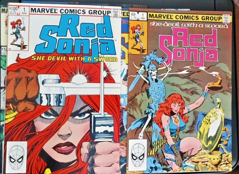 Red Sonja #1 & 2 1983 vol  2 Complete Mini-Series 1-4 vol 3 Series Marvel   VF