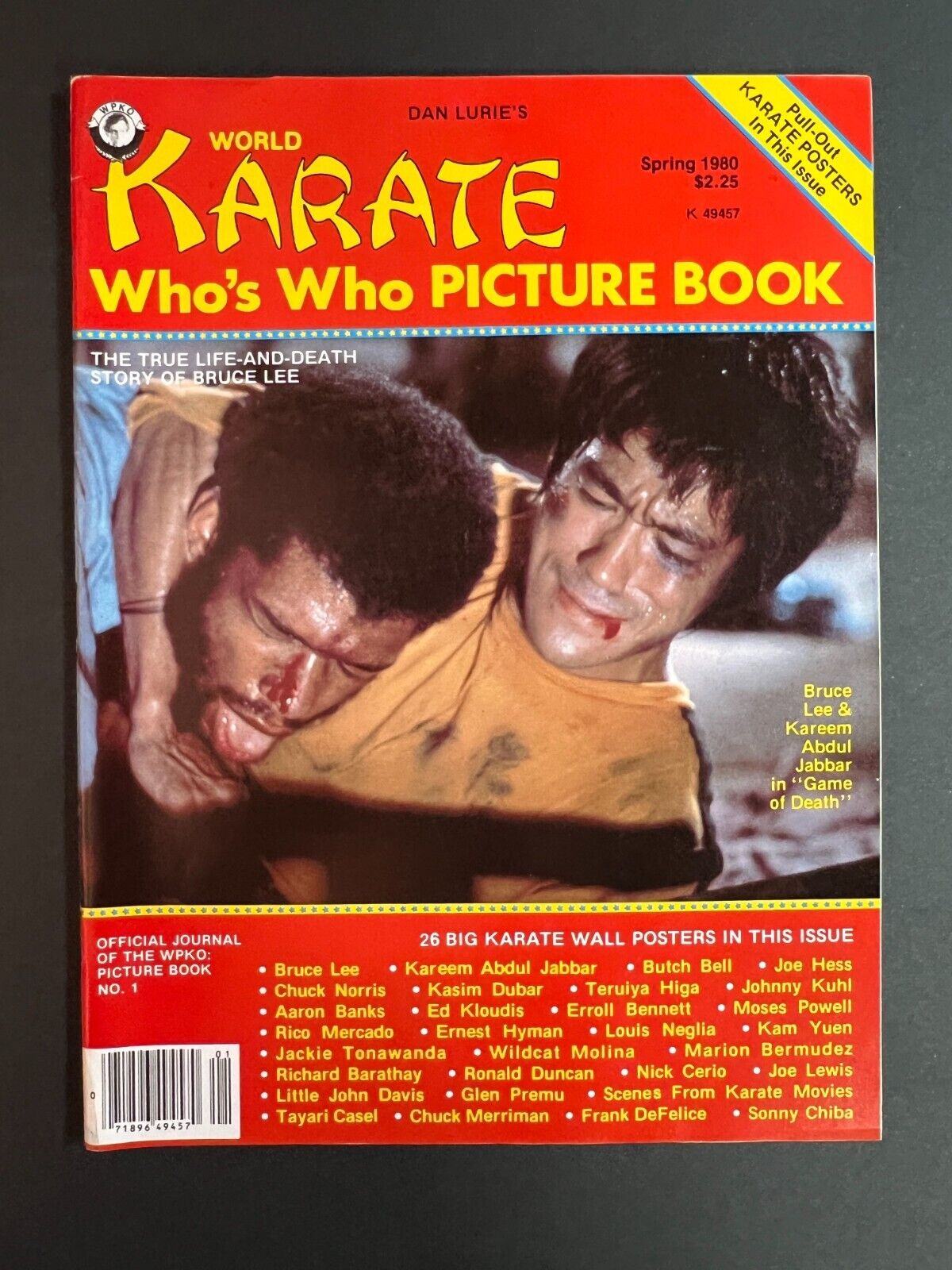 World Karate Who\'s Who Picture Book #1 1980