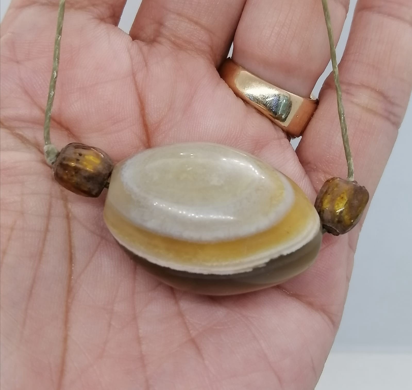 Himalayan Indo Agate Old Genuine Longevity Afghanistan Good Luck Bead Himalayan Indo Agate Old Genuine Longevity Afghanistan Good Luck Bead
