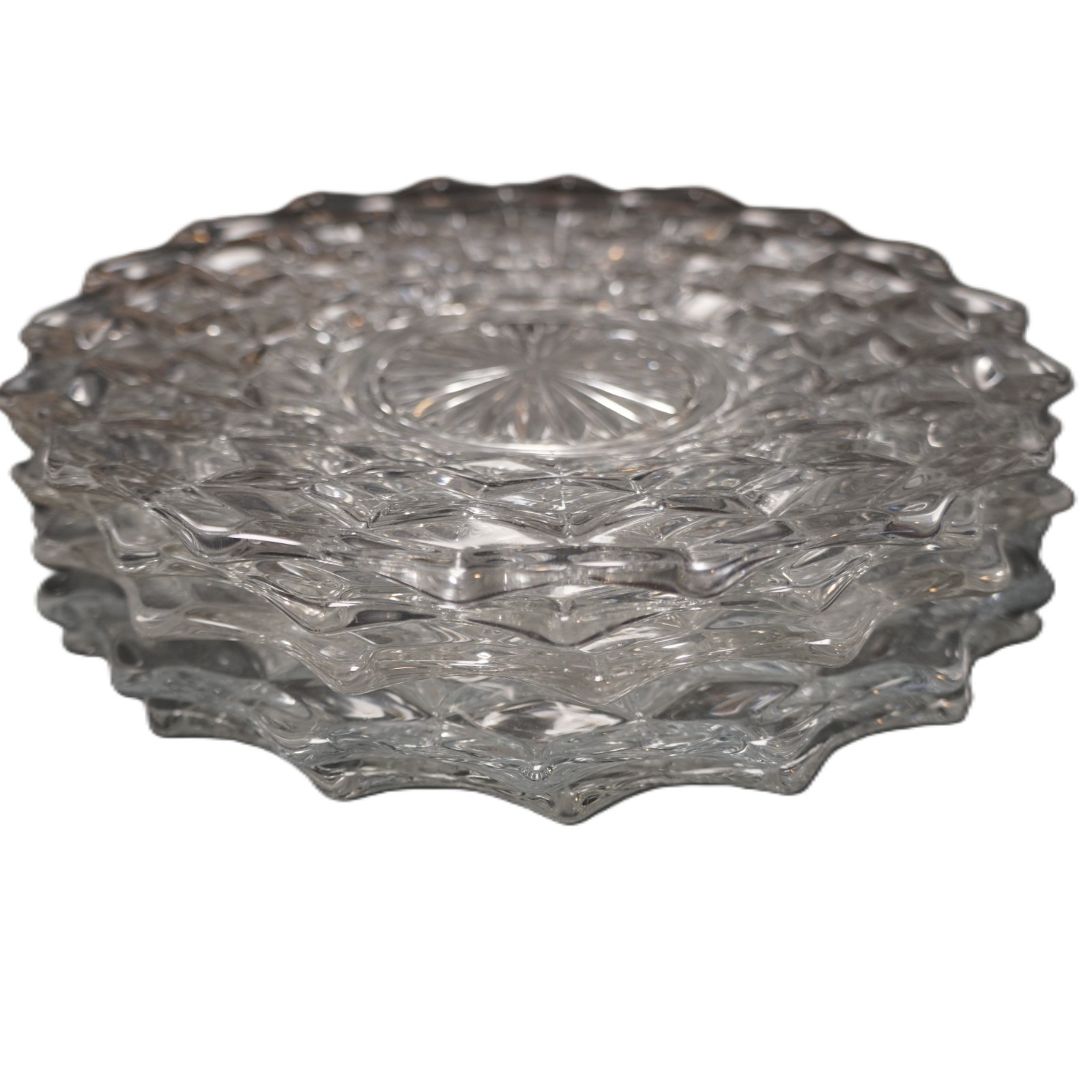 Fostoria American Salad Plates Set of 5
