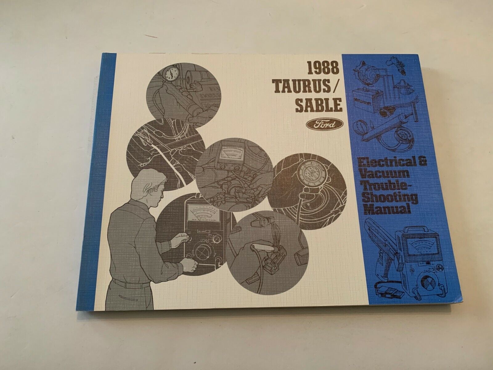 1988 Ford Taurus Sable Electrical & Vacuum Troubleshooting Manual Softcover