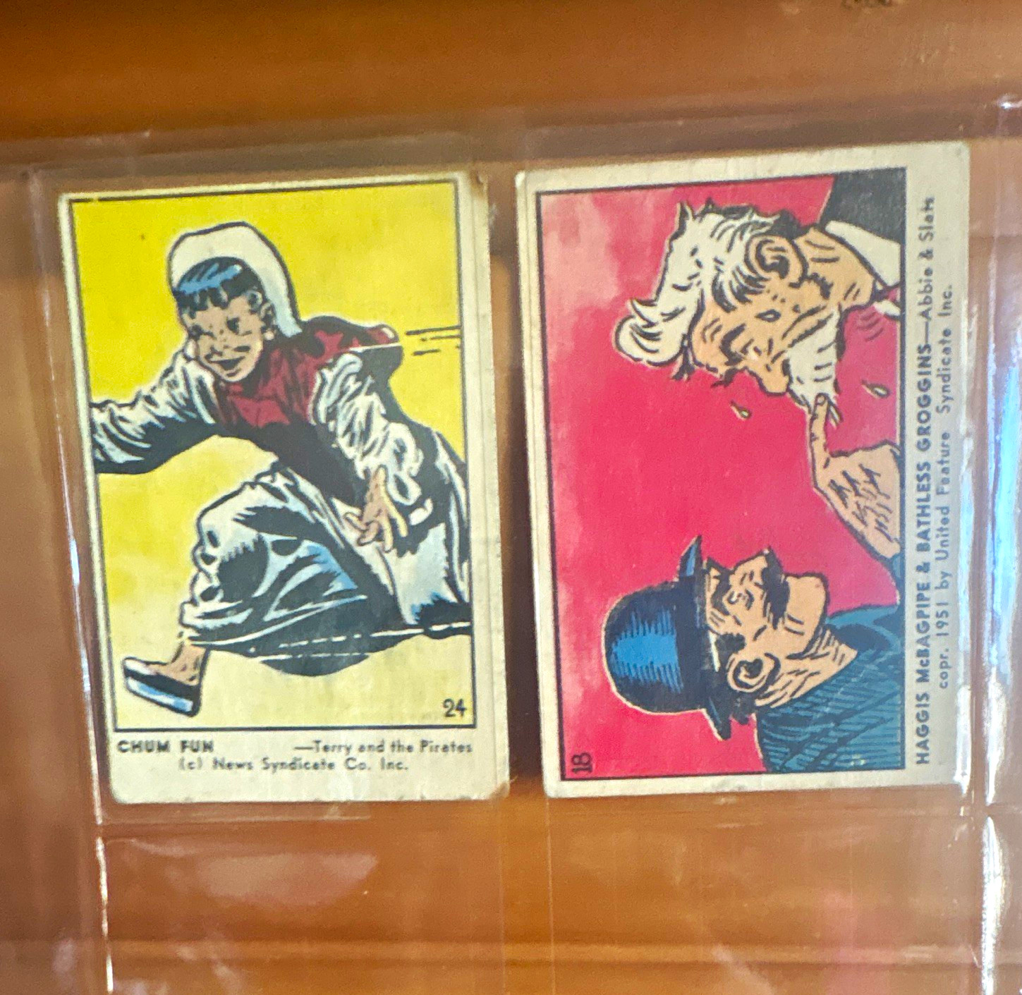 1930s Vintage Comic Strip Trading Cards Lot of 5 Skippy Wheaties Chum Fun Jiggs