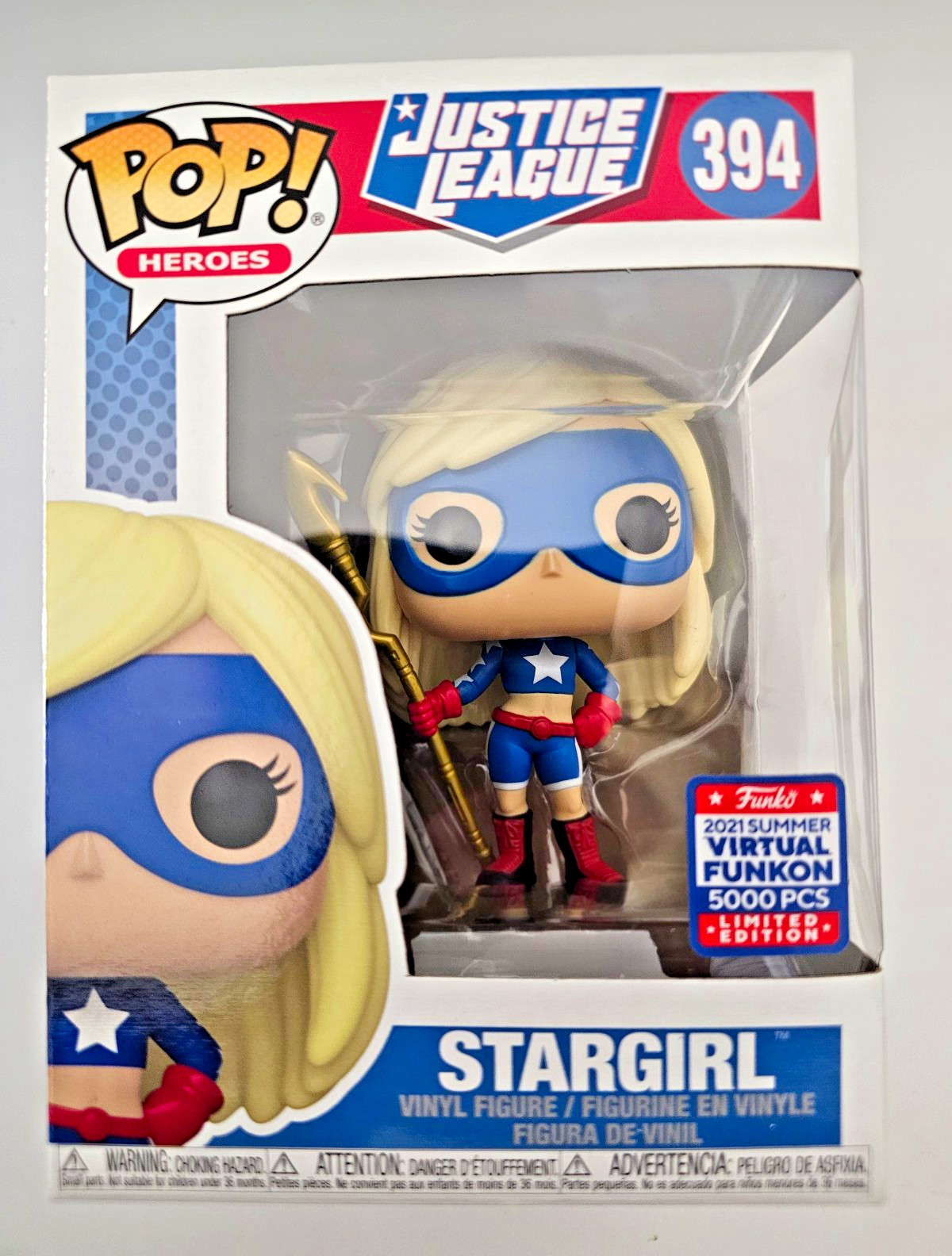 Funko Pop Vinyl Stargirl Justice League Pop Heroes #394 Virtual Funkon LE 5000