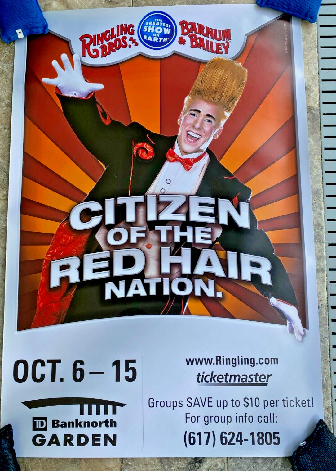 2006 Ringling Bros and Barnum & Bailey Circus Poster BOSTON 25\ 2006 Ringling Bros and Barnum & Bailey Circus Poster BOSTON 25\