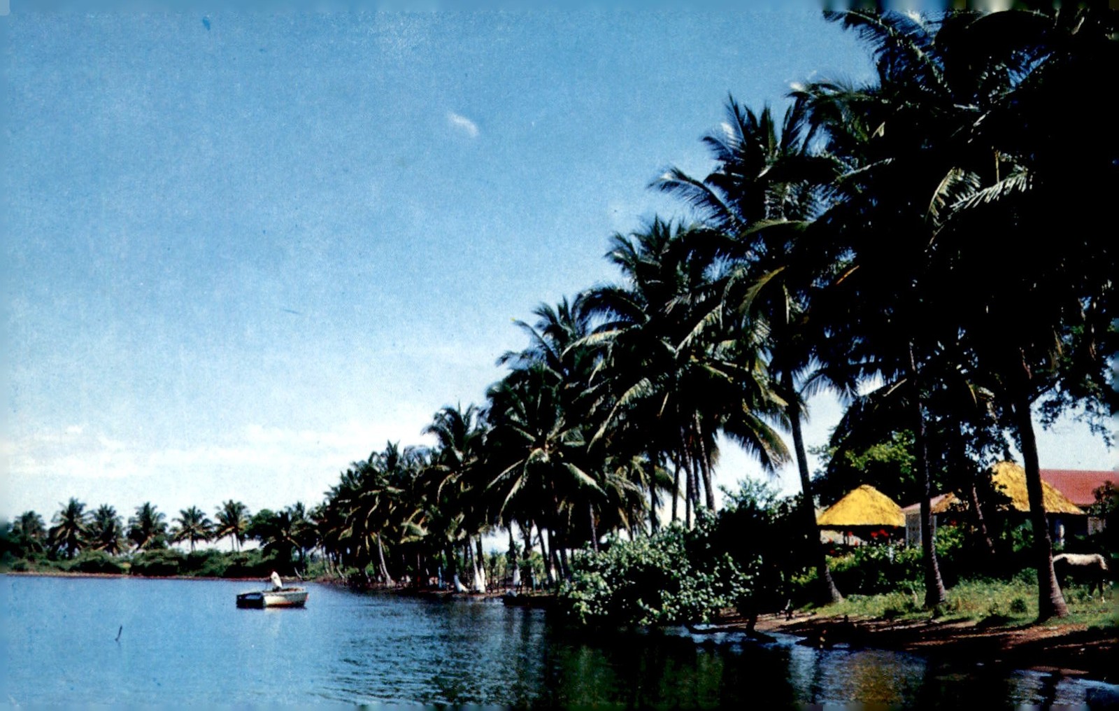 Barra de Santiago, El Salvador, CA - Harbour View Postcard Barra de Santiago, El Salvador, CA - Harbour View Postcard
