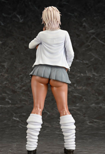Q-six official Sei Yariman Gakuen Rei black Gal 1/6 Figure 29cm 2024 japan anime