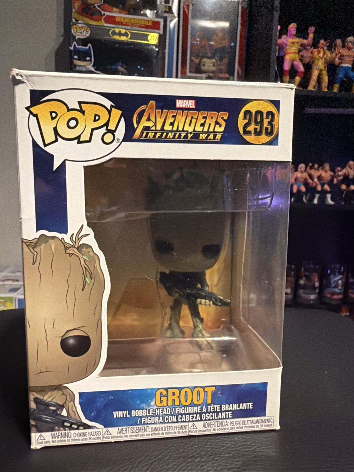 Funko Pop Marvel Avengers Infinity War Groot #293 (Damaged Box) Funko Pop Marvel Avengers Infinity War Groot #293 (Damaged Box)