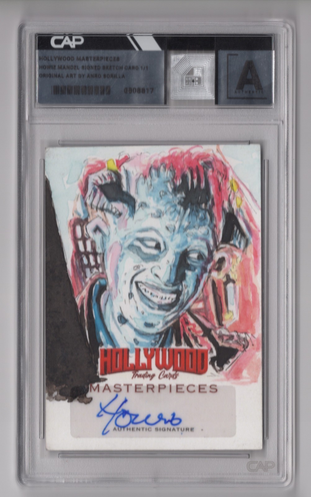 Howie Mandel 2025 Horror Legends Masterpieces Autograph Sketch Anro Sorilla 1/1 Howie Mandel 2025 Horror Legends Masterpieces Autograph Sketch Anro Sorilla 1/1