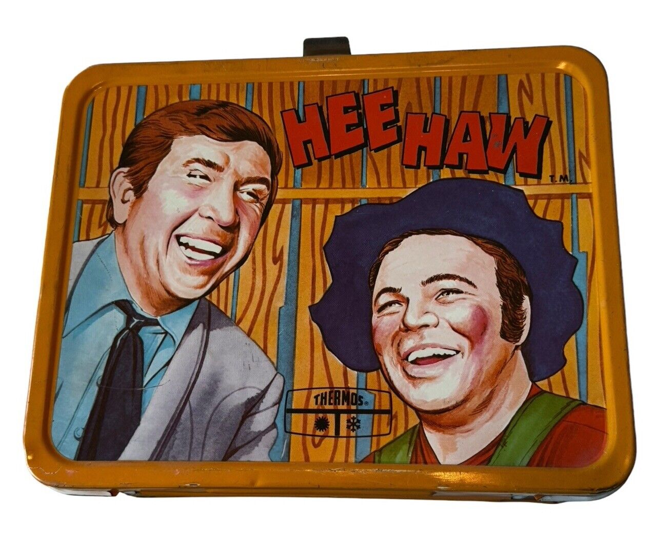 Vintage 1970 HEE HAW TV Show Country Music Metal Lunchbox RARE
