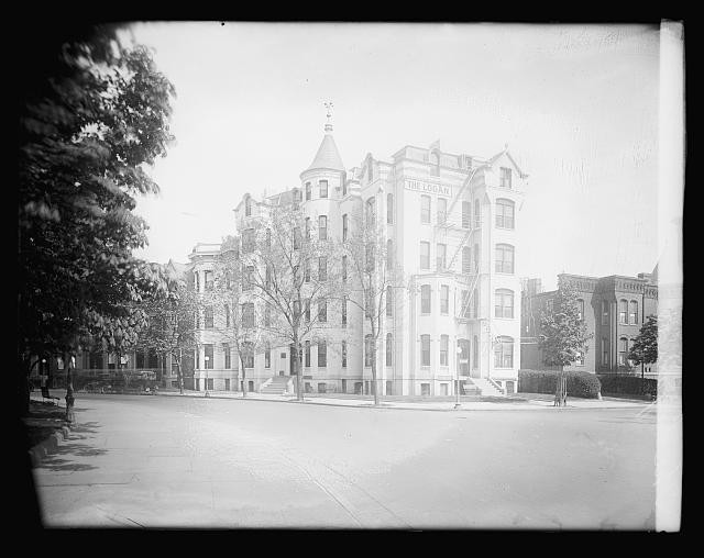 Photo:Washington D.C. Logan 13 Logan Circle The Logan Hotel c1920
