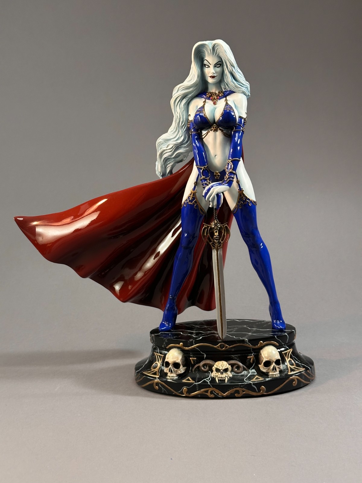 CS Moore Studio and Chaos Comics Royal Lady Death Ruby edition FCS RARE CS Moore Studio and Chaos Comics Royal Lady Death Ruby edition FCS RARE