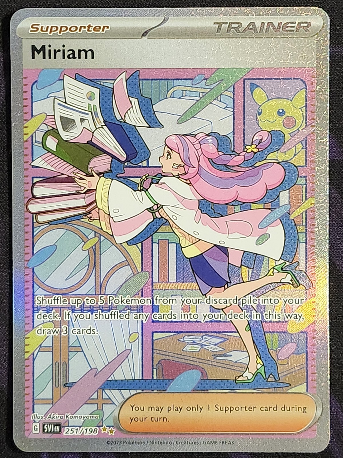 Pokemon Miriam 251/198 Scarlet & Violet Base SV1