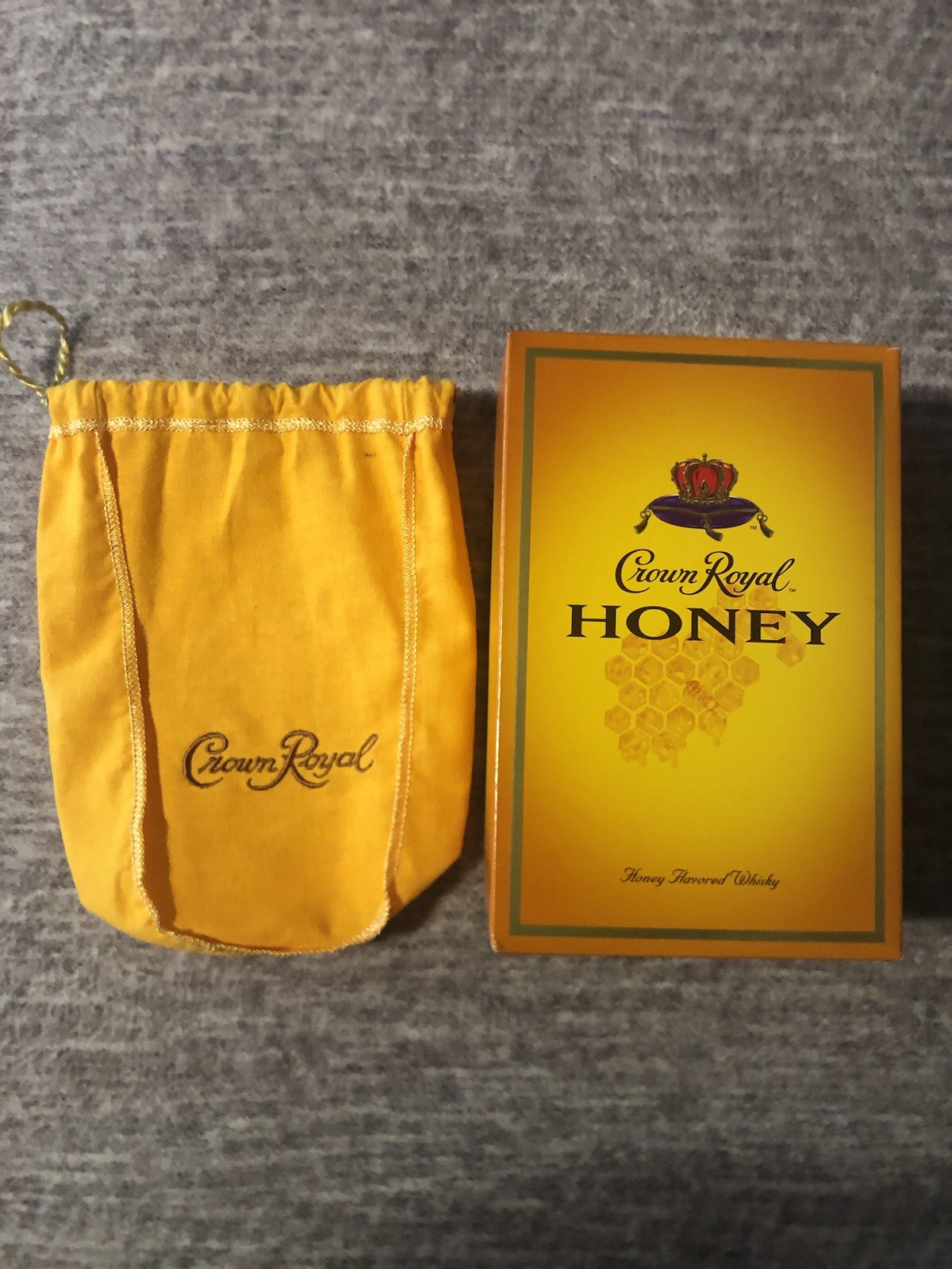 Rare  Crown Royal Limited Edition Honey Box & Bag 750ml No Bottle