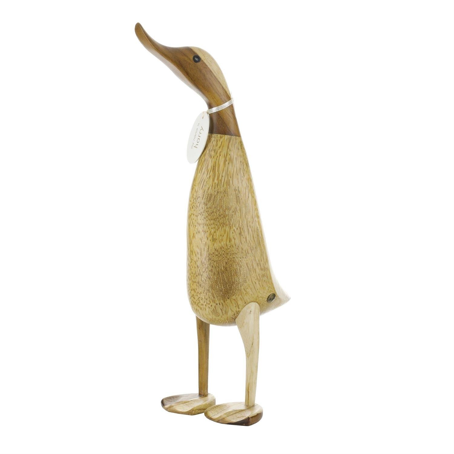 Hand Carved Wooden Duckling Figurine By DCUK (The Duck Company) 6017119