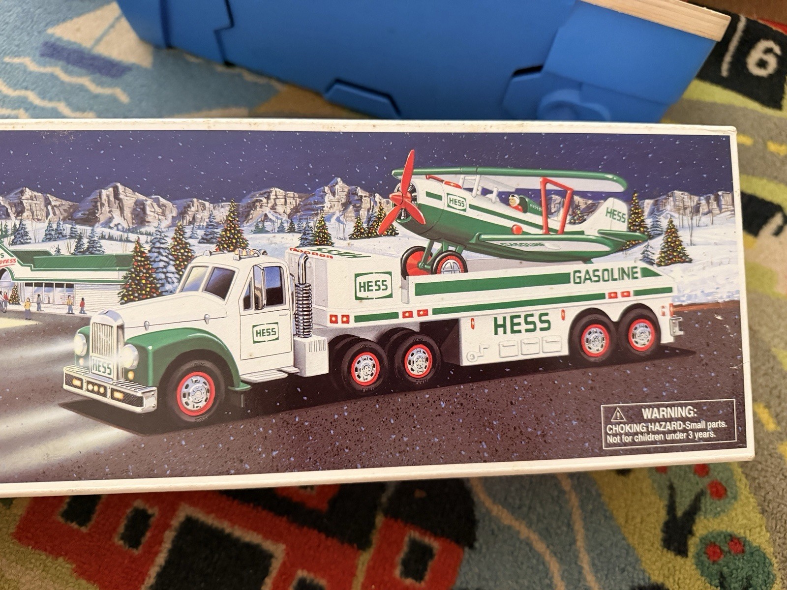 Hess Flatbed Toy with plane Hess Flatbed Toy with plane