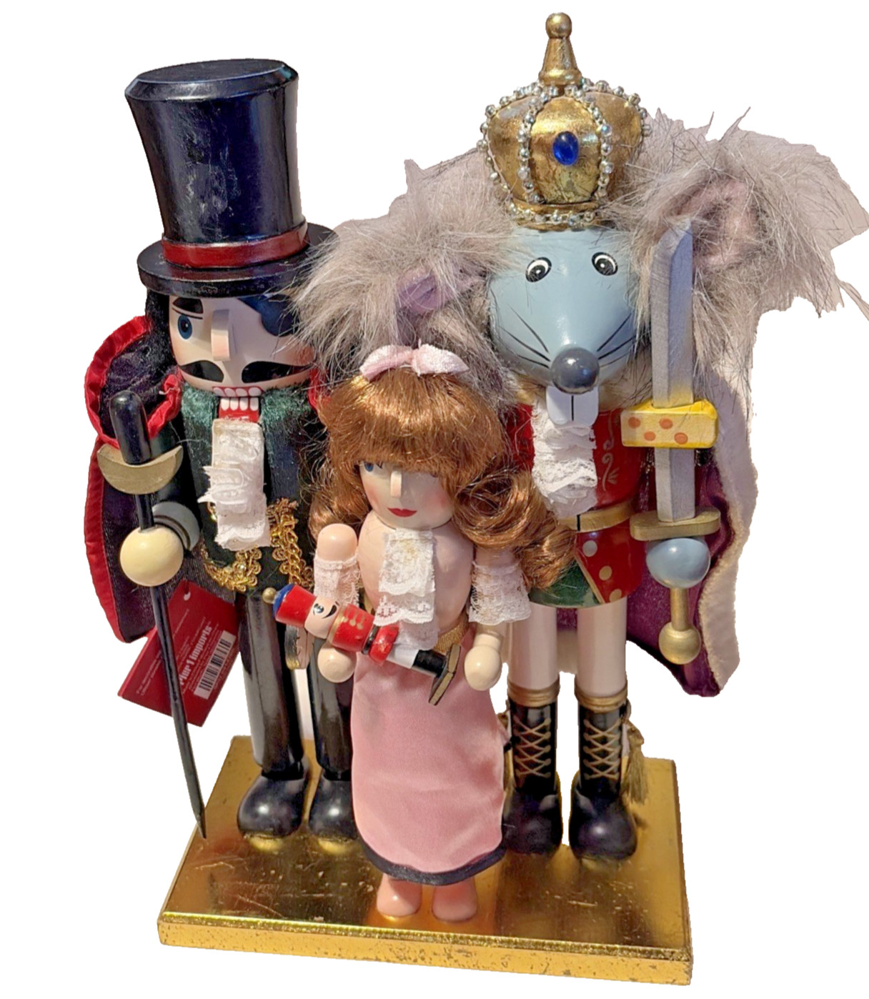 Pier1 Imports Nutcracker 2009 Collection Clara Nutcracker Prince Mouse King READ
