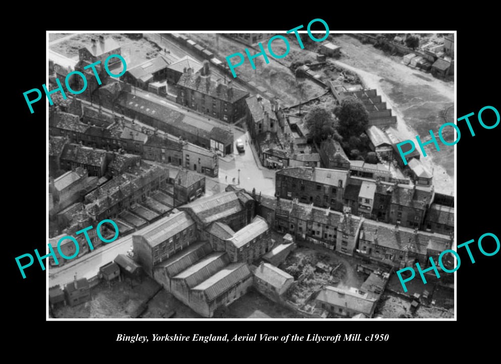 Bingley Yorkshire England View Of The Town c1950 Old Large Historic Photo