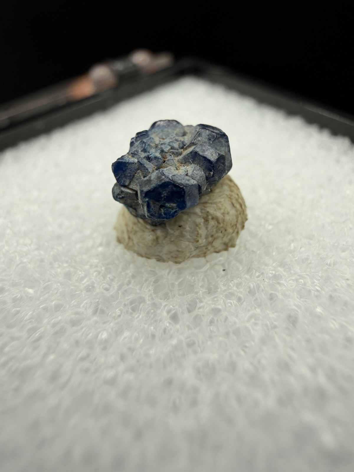 Rare Epitaxial Cumengeite Overgrowth on Boleite (Thumbnail) - Boleo District, MX