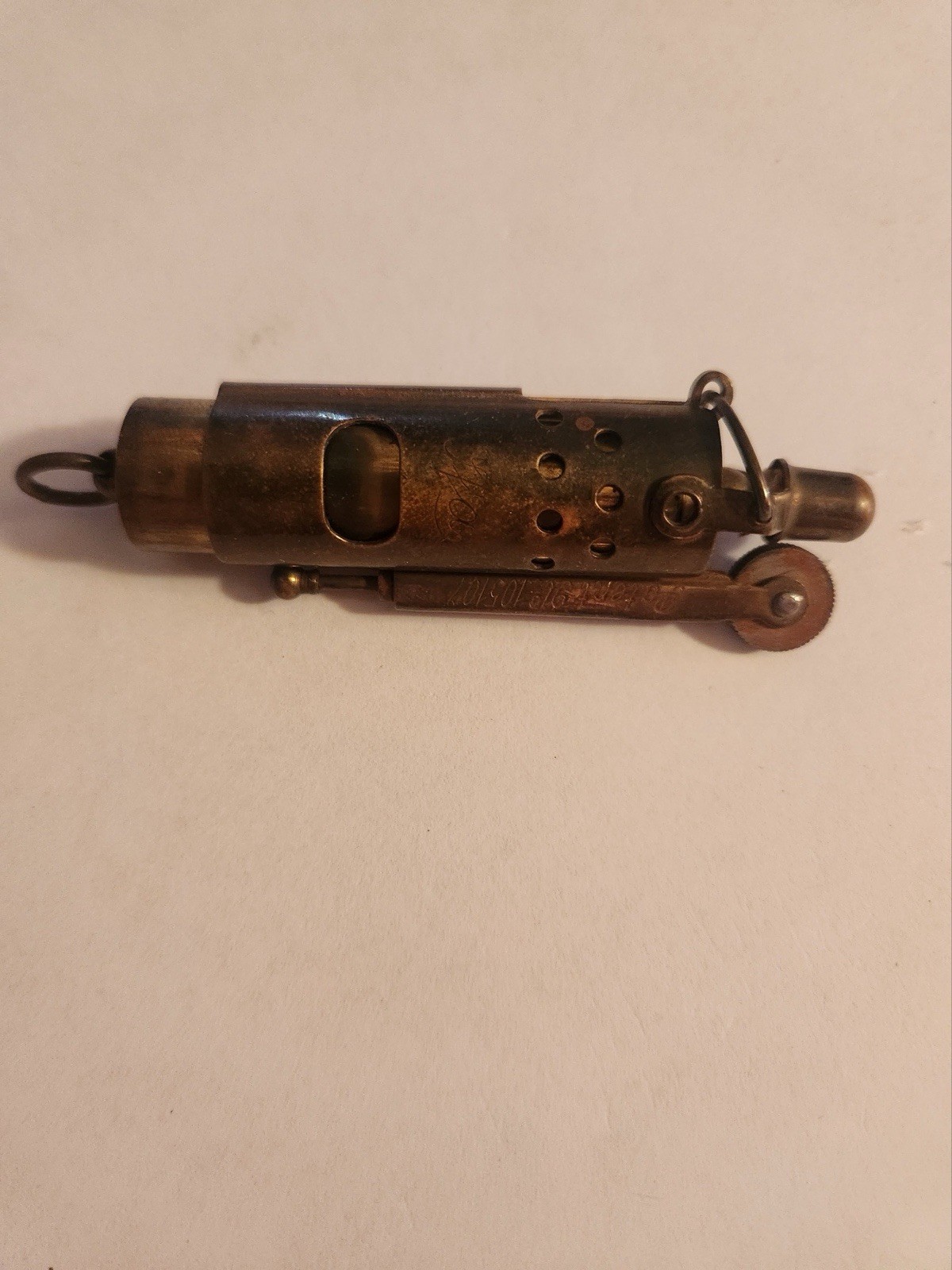 Antique 1920s IMCO IFA 105107 Austrian Sliding Sleeve Storm Lighter
