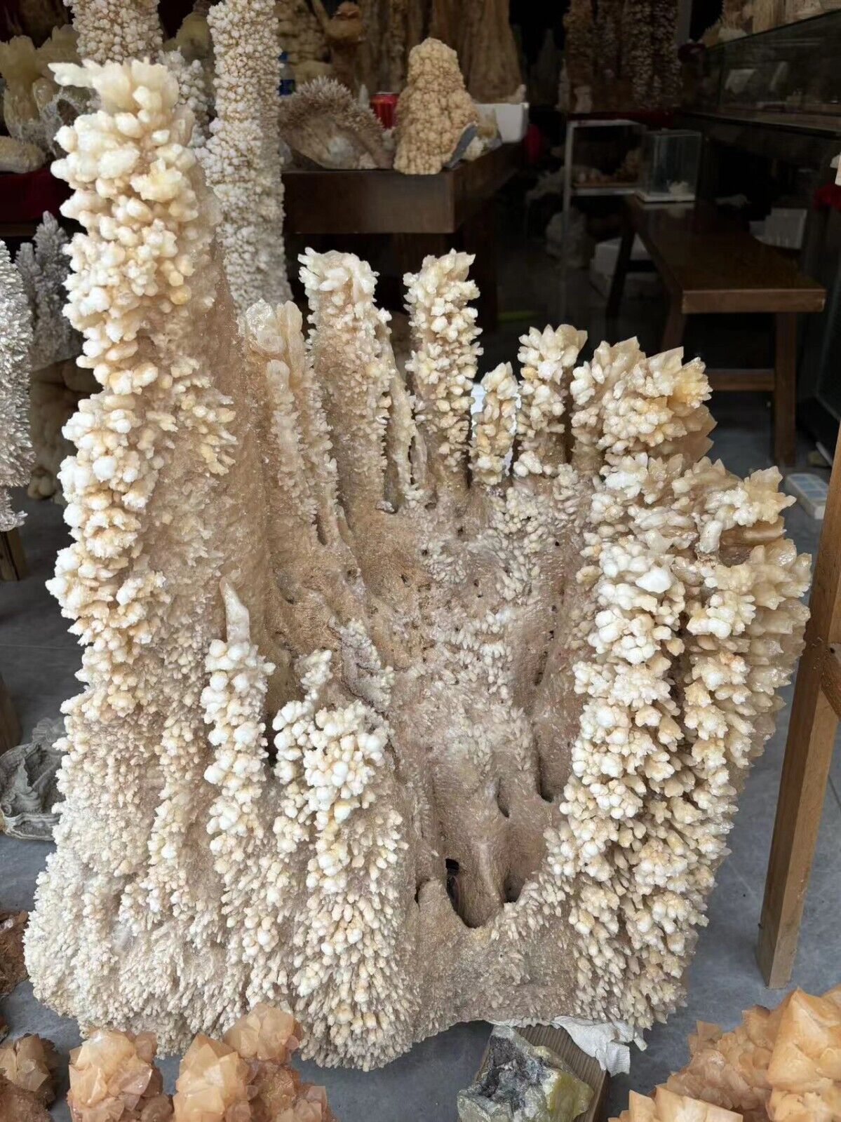 TOP 264LB  Large Natural stalactite Cluster Rough Specimen   RS125