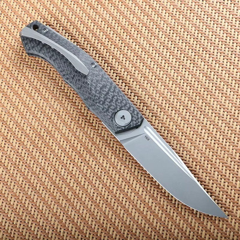 Green Thorn PERO Folding Knife VG10 Blade Carbon Fiber Handle EDC 96mm