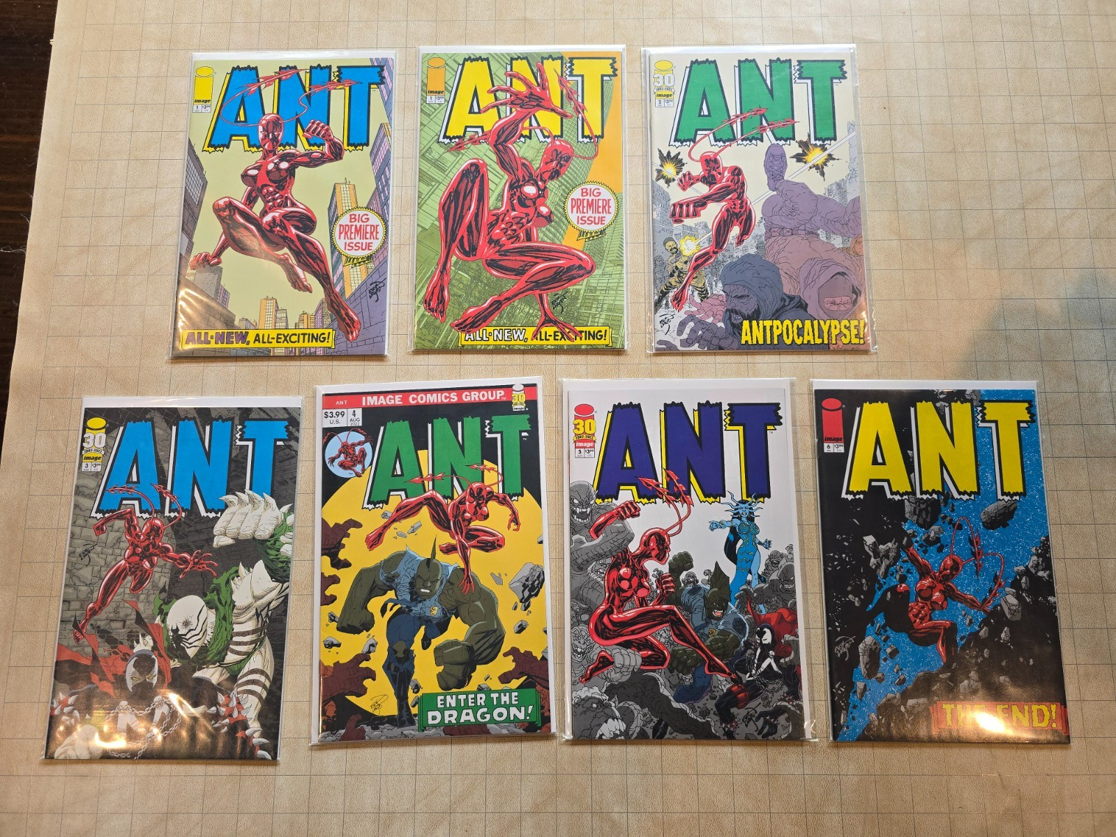 Ant #1-6 Lot (Image Comics Malibu Comics October 2021)