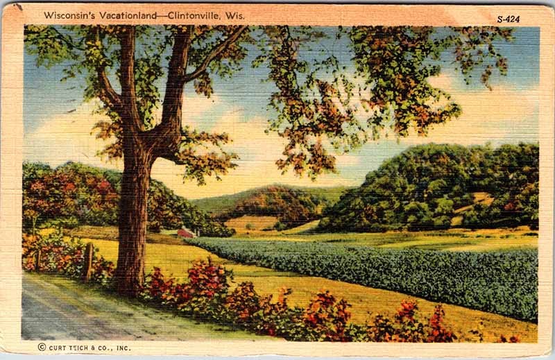 Postcard NATURE SCENE Clintonville Wisconsin WI s/06 AL1664 Postcard NATURE SCENE Clintonville Wisconsin WI s/06 AL1664
