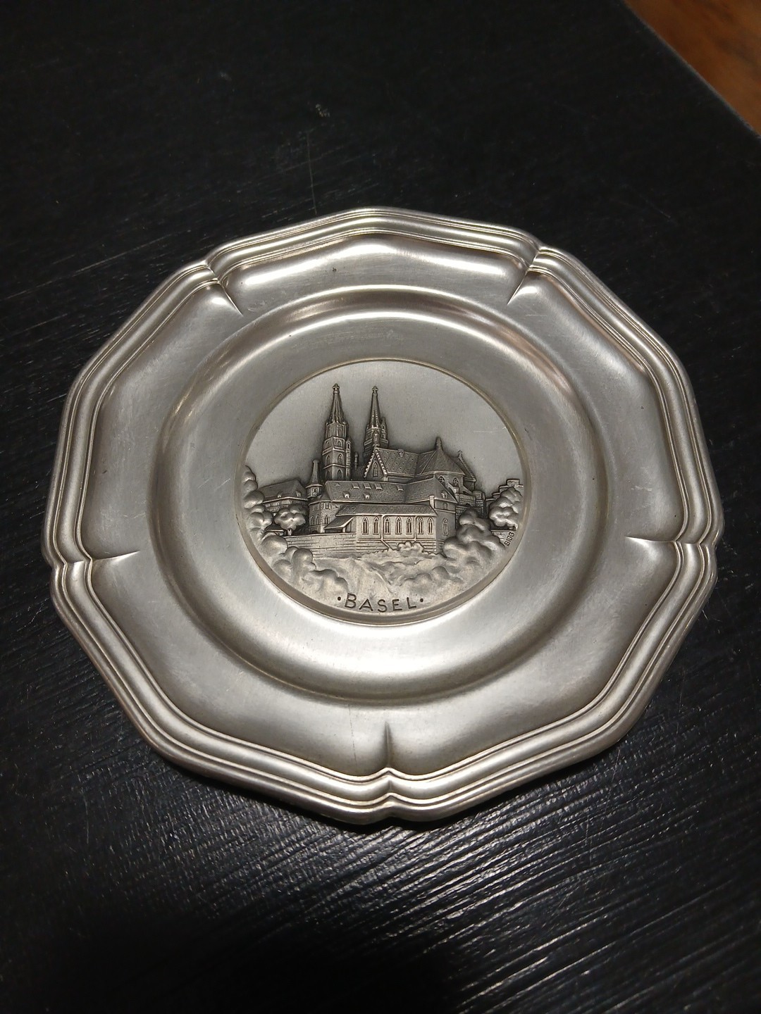 Vintage SIGG Basel, Switzerland Souvenier Wall Plate