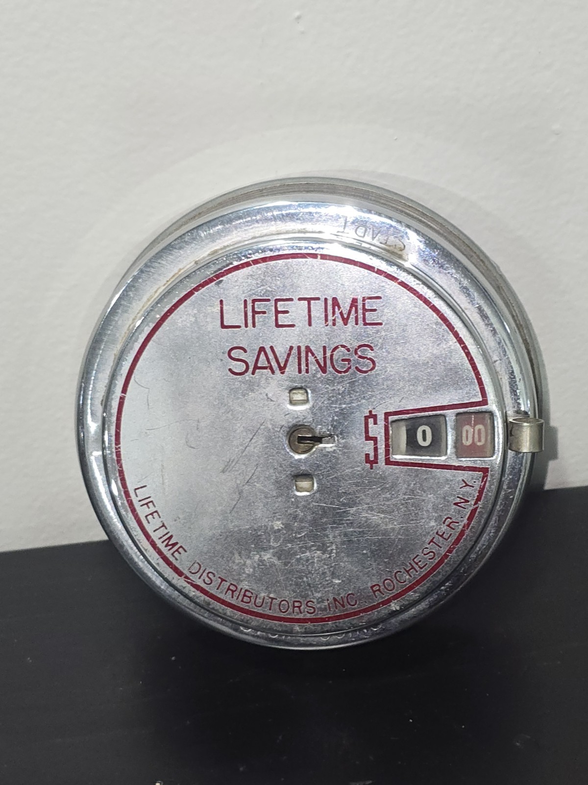 Add O Bank ~  A Coin ~ Lifetime Distributors Inc Rochester W/Original Key WORKS