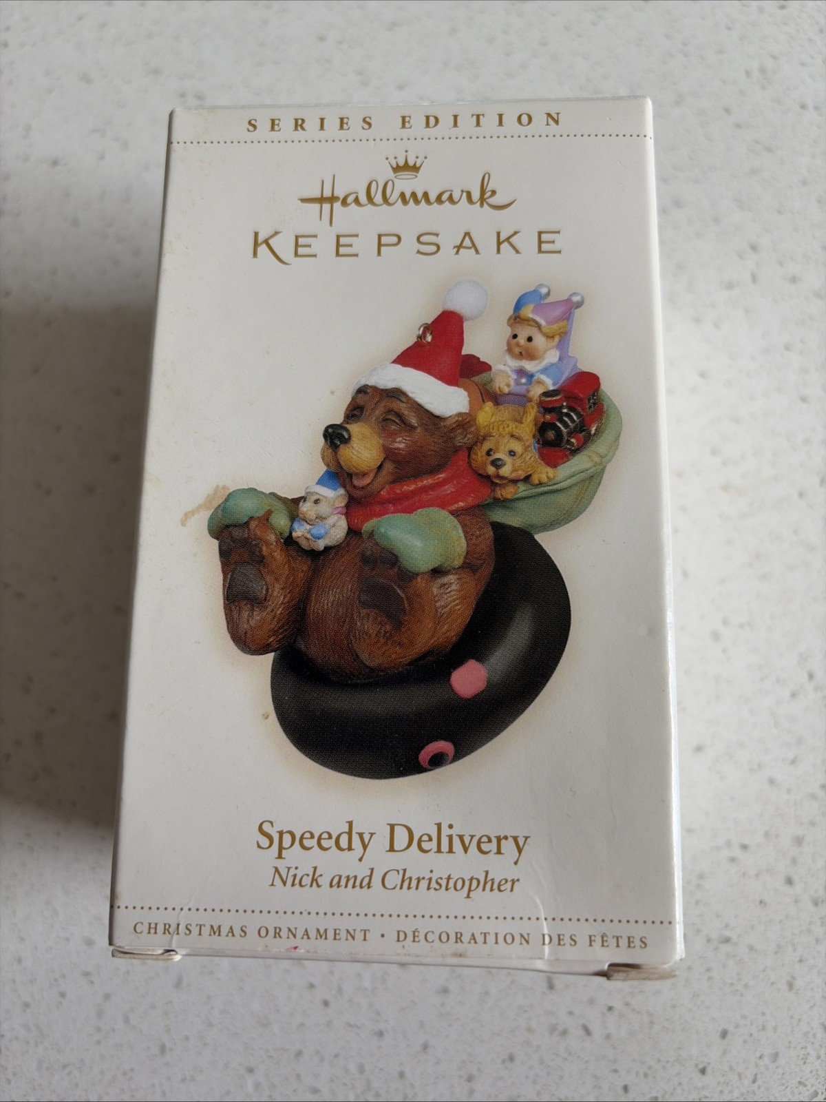 2006 Hallmark “Speedy Delivery” Nick & Christopher MIB