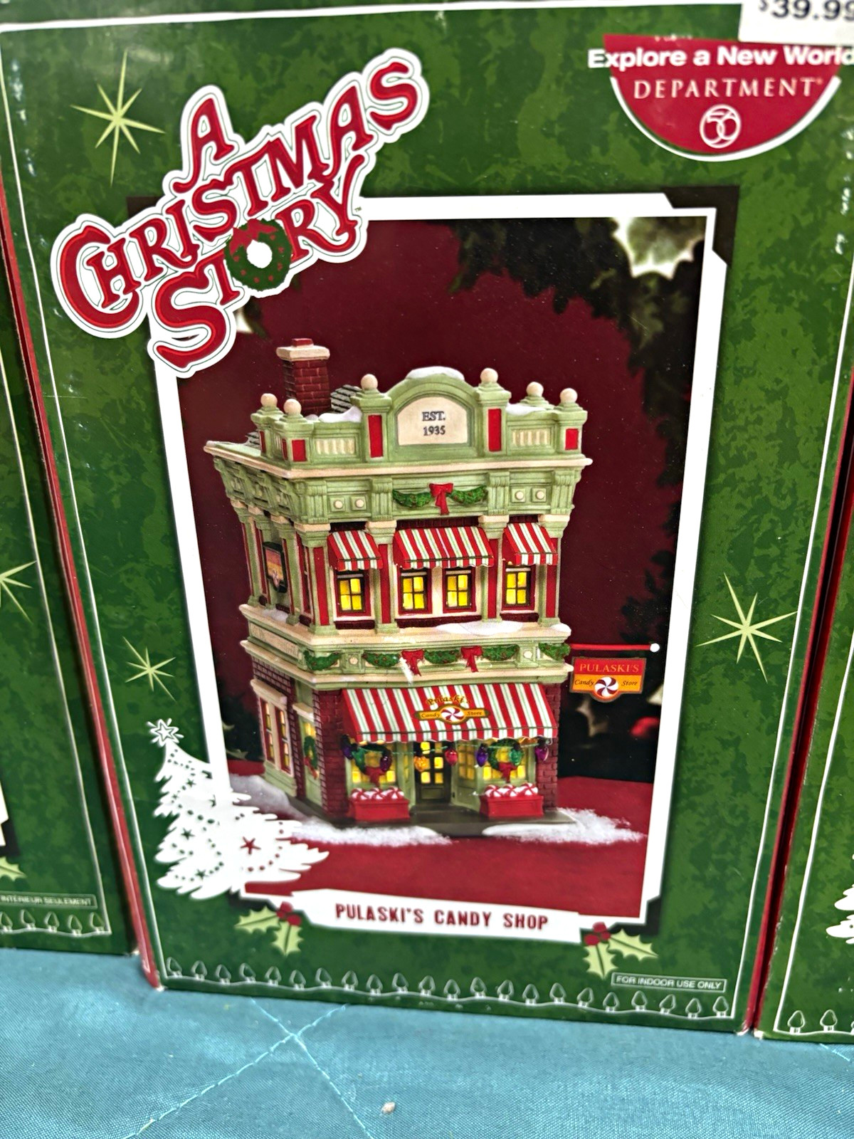 New Department 56 A Christmas Story Pulaski’s Candy Shop 