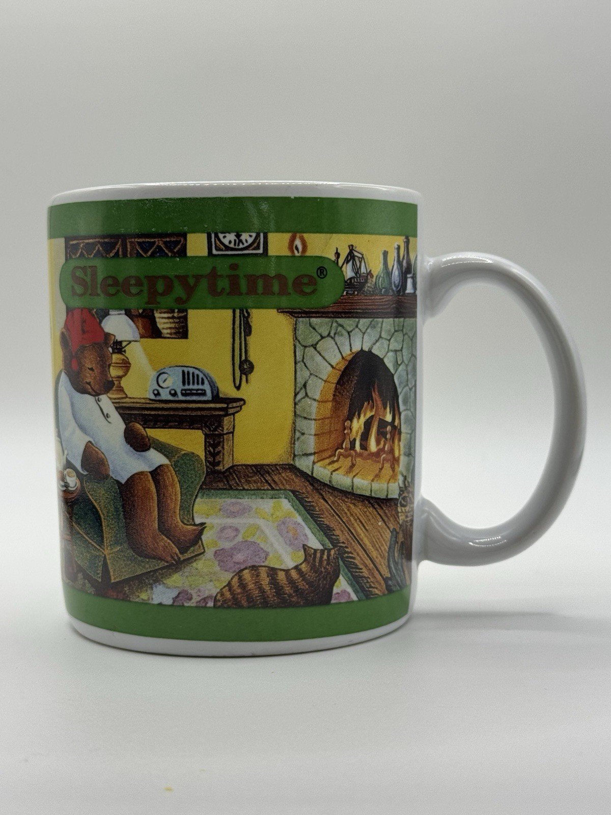 Celestial Seasonings Sleepytime Bear Mug 1993 Vintage Tea Coffee Cup Colorado