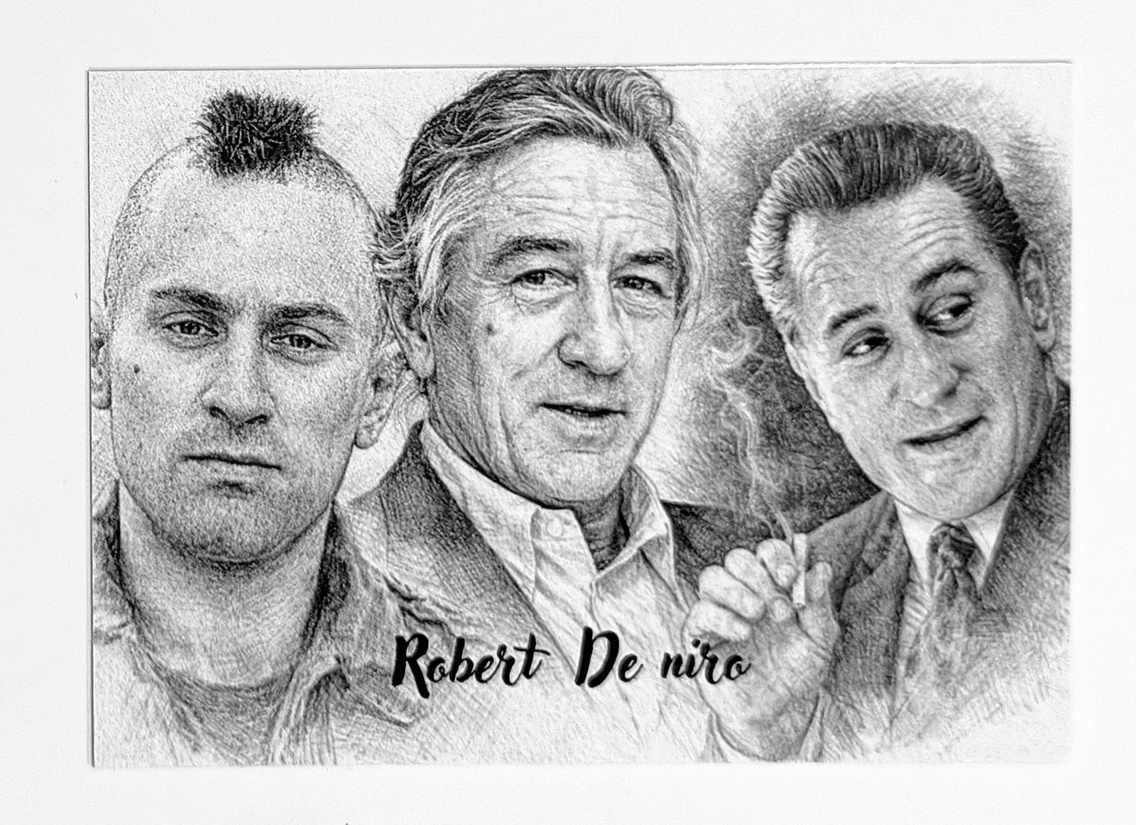 Robert DeNiro (Taxi Driver, Godfather 2, Goodfellas) - ACEO Original Art Card Robert DeNiro (Taxi Driver, Godfather 2, Goodfellas) - ACEO Original Art Card